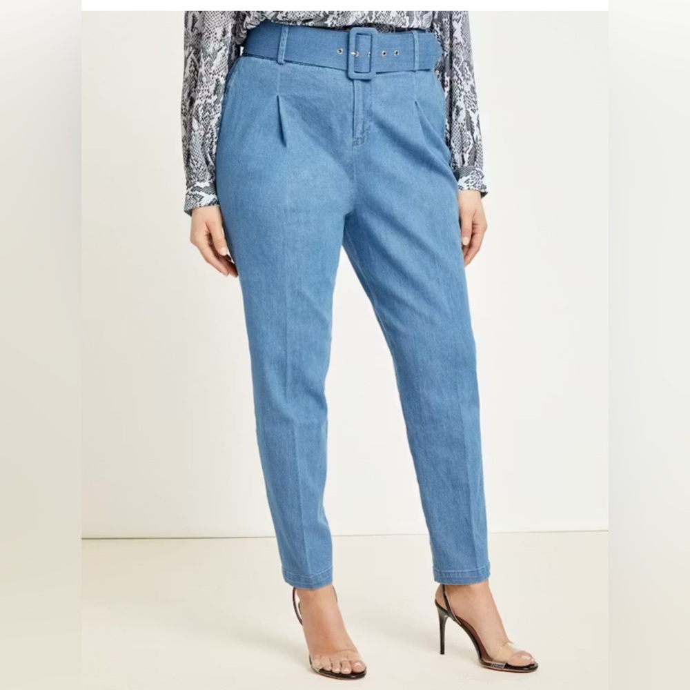 Eloquii Light Blue High Rise Women's Jeans